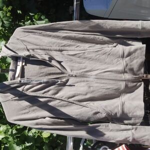 Dkny jeans gray zip hoodie XL